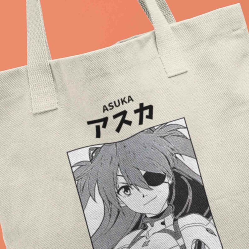 Asuka Neon Genesis Evangelion Tote Bag