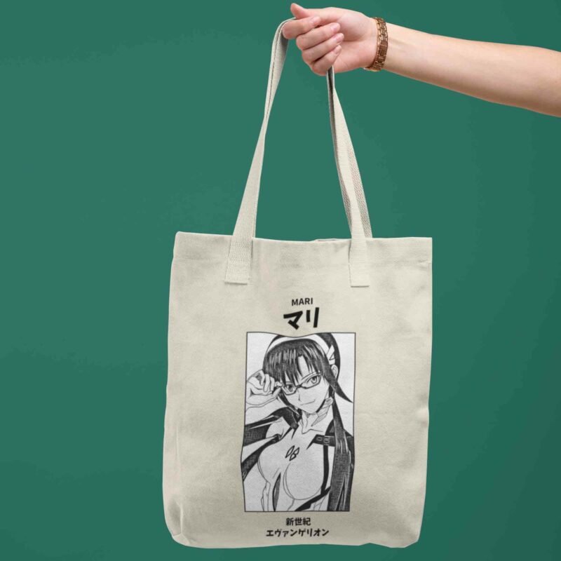 Mari Neon Genesis Evangelion Tote Bag