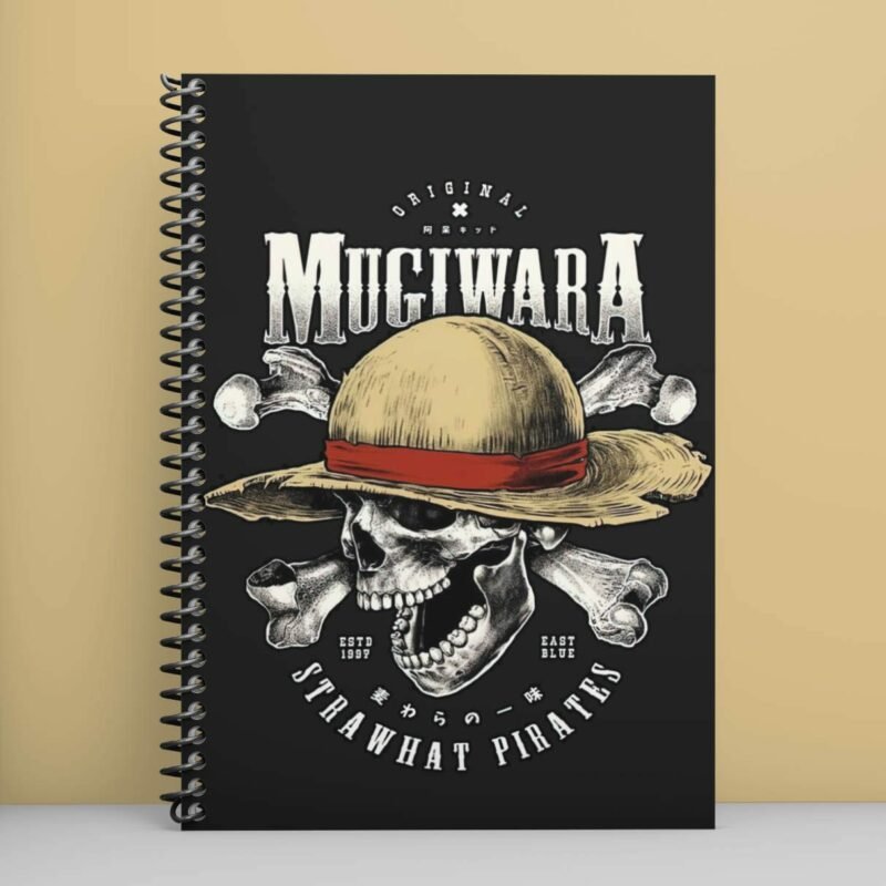 Mugiwara One Piece Spiral Notebook