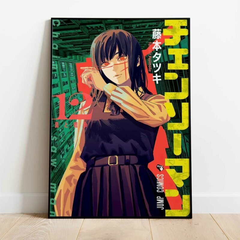 Chainsaw Man Manga 12 Poster