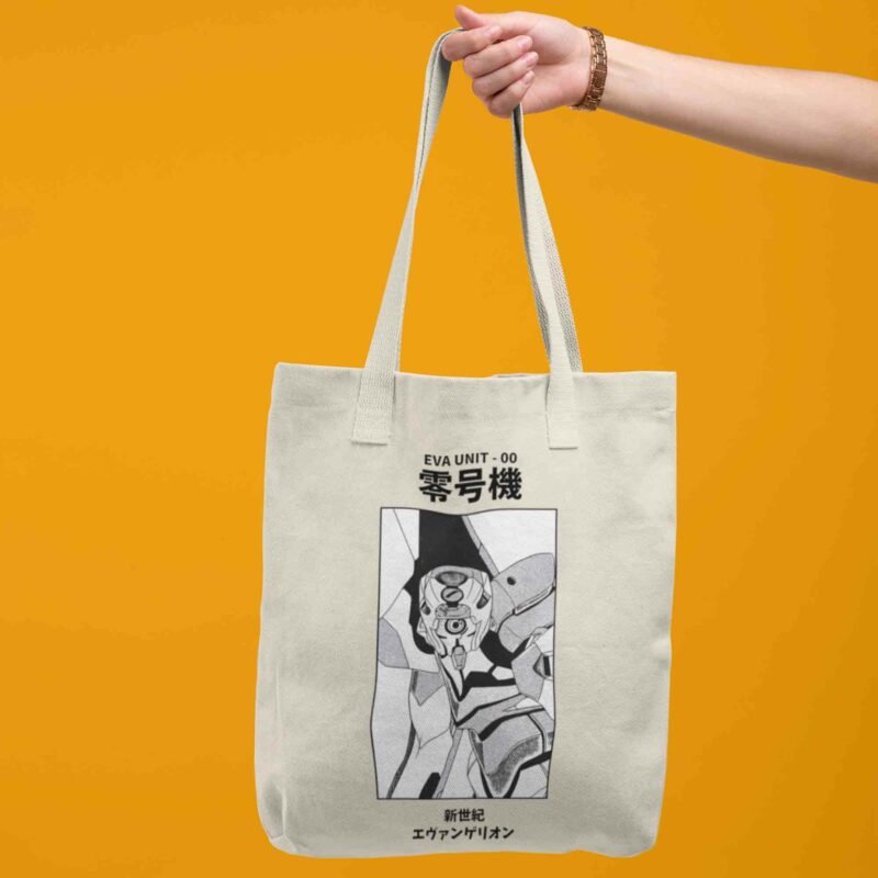 EVA Unit 00 Neon Genesis Evangelion Anime Tote Bag