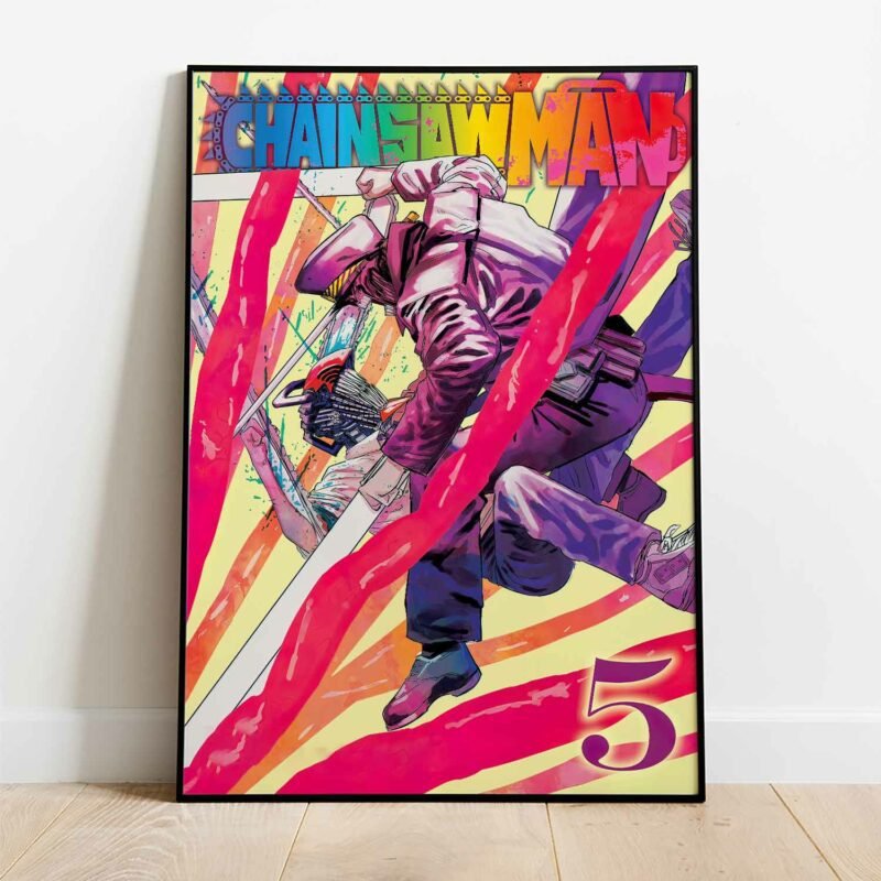 Chainsaw Man Manga 5 Poster