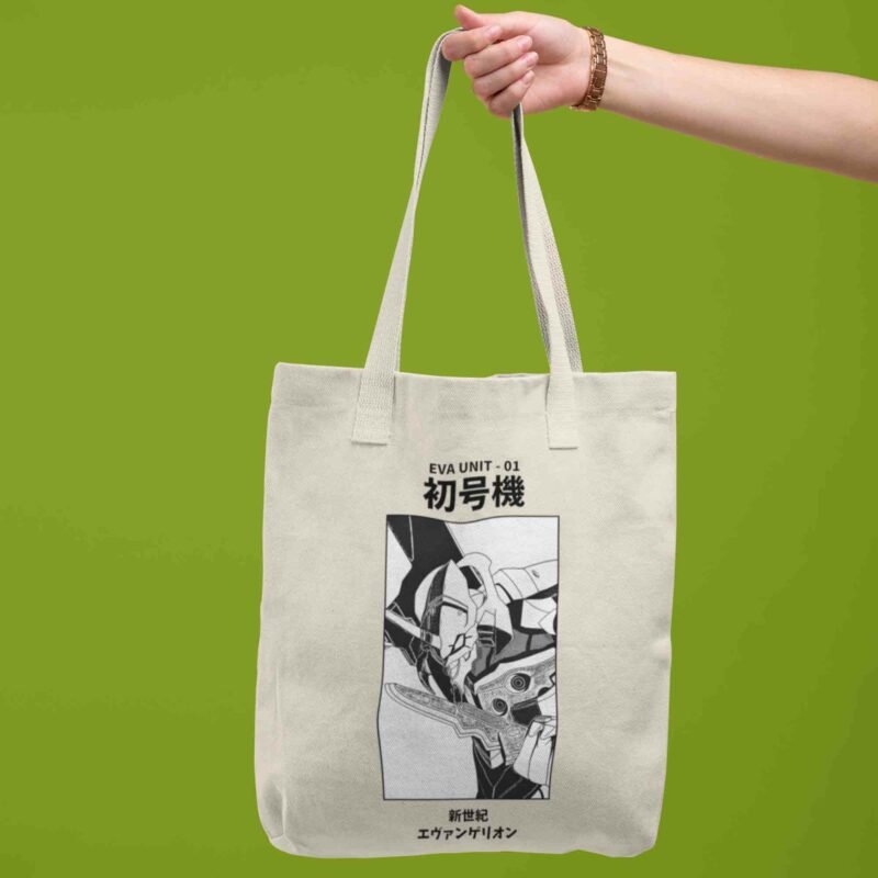 EVA Unit 01 Neon Genesis Evangelion Tote Bag