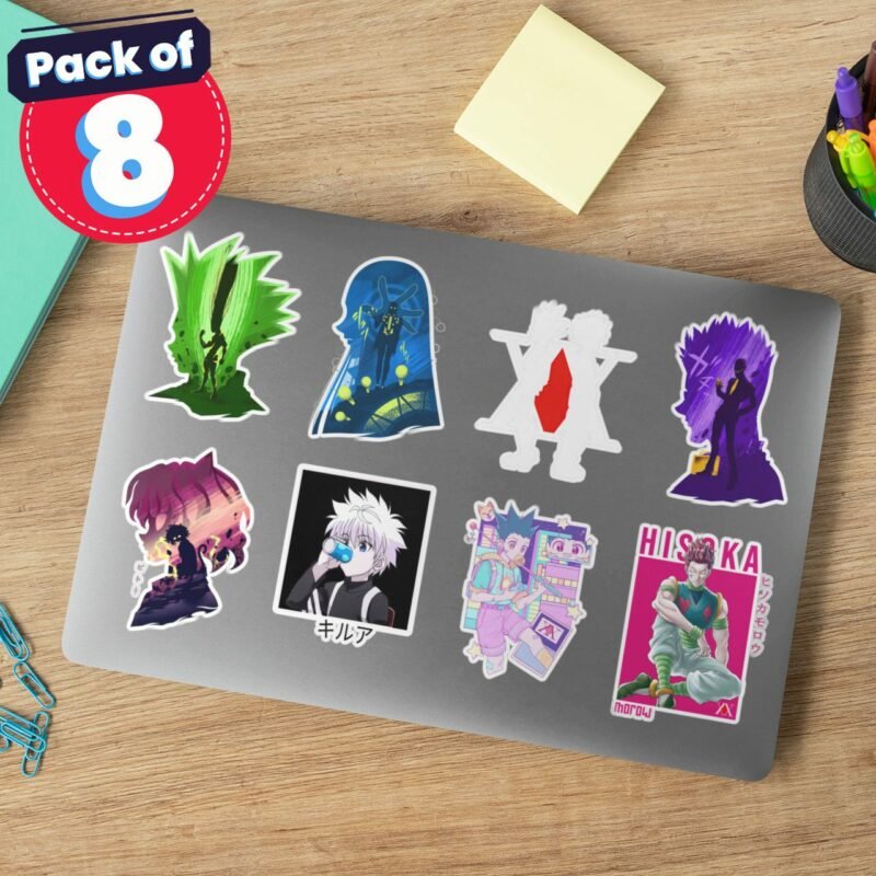 Hunter x Hunter Stickers Pack of 8