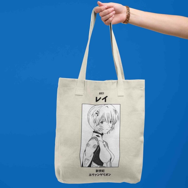 Rei Neon Genesis Evangelion Tote Bag