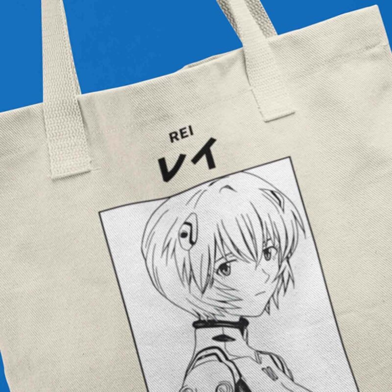 Rei Neon Genesis Evangelion Anime Tote Bag