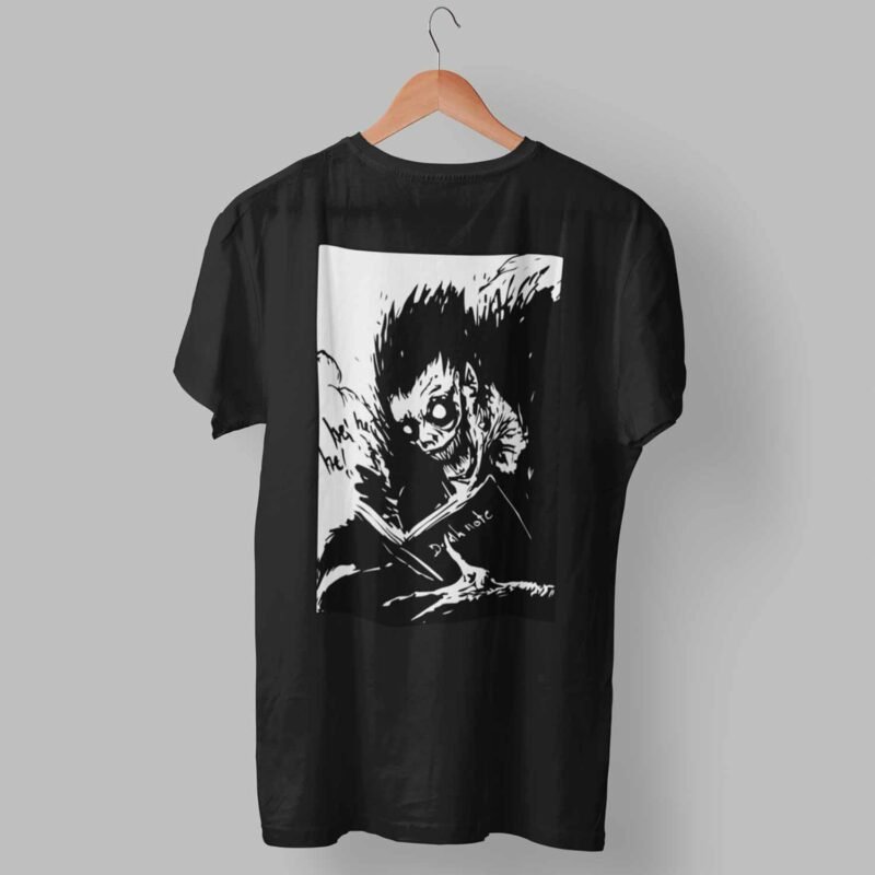 Ryuk Death Note Anime Black T-shirt