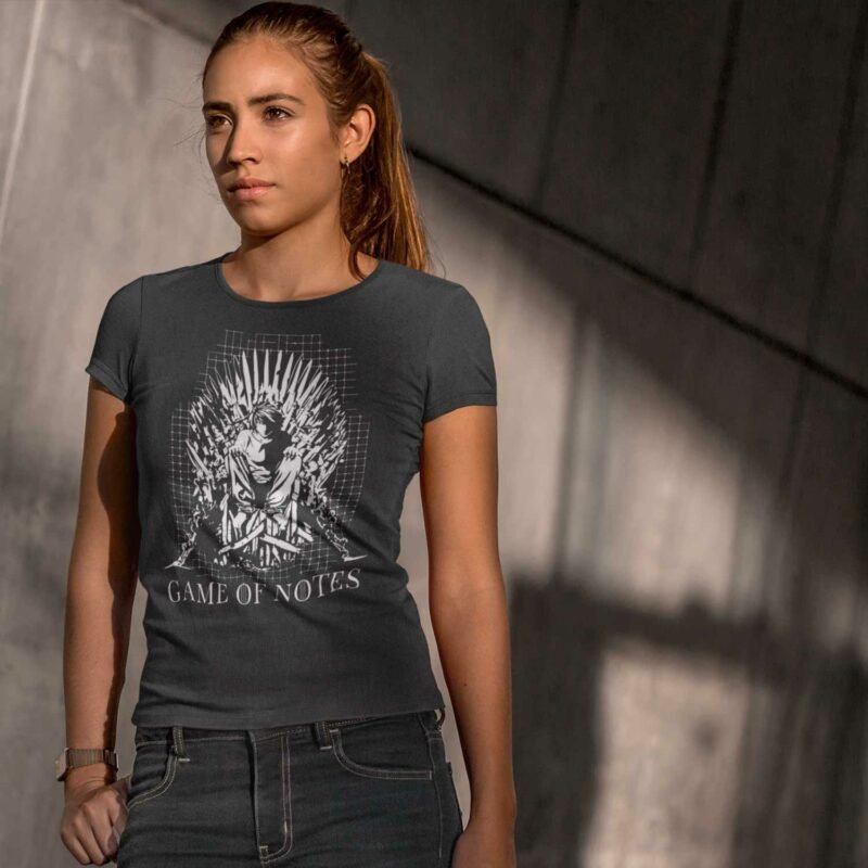 Game of Notes Death Note Female T-shirt