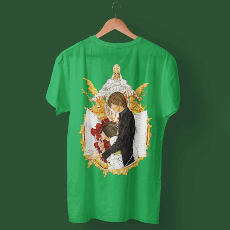 Game of Notes Death Note Anime Irish Green T-shirt