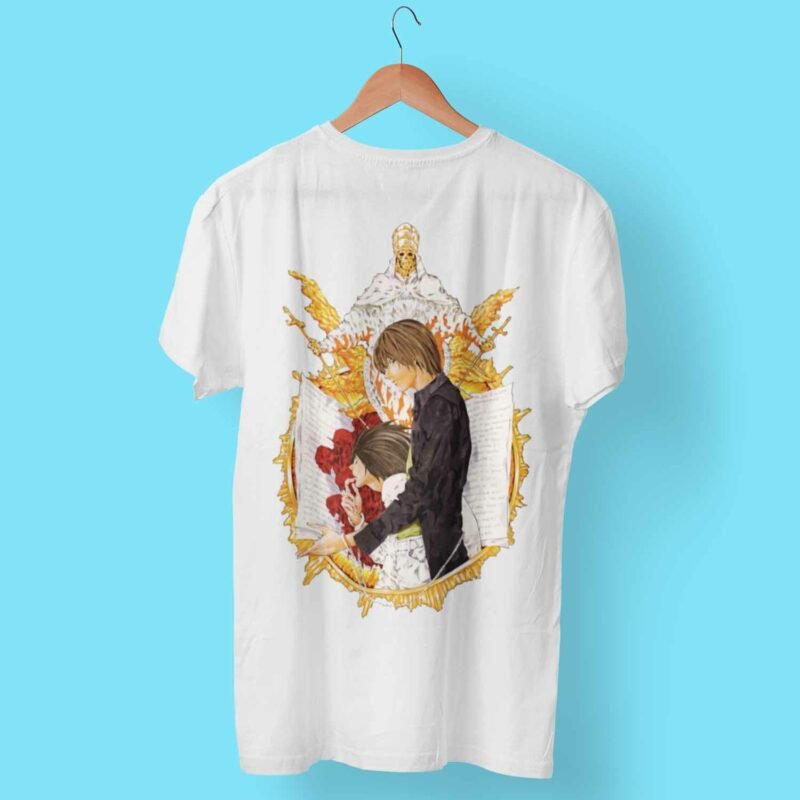 Game of Notes Death Note Anime White T-shirt