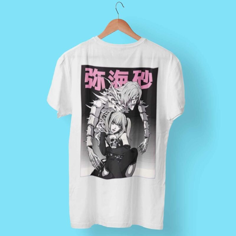 Misa Death Note Anime White T-shirt