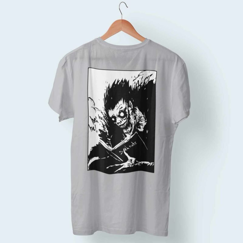 Ryuk Death Note Anime sports Grey T-shirt