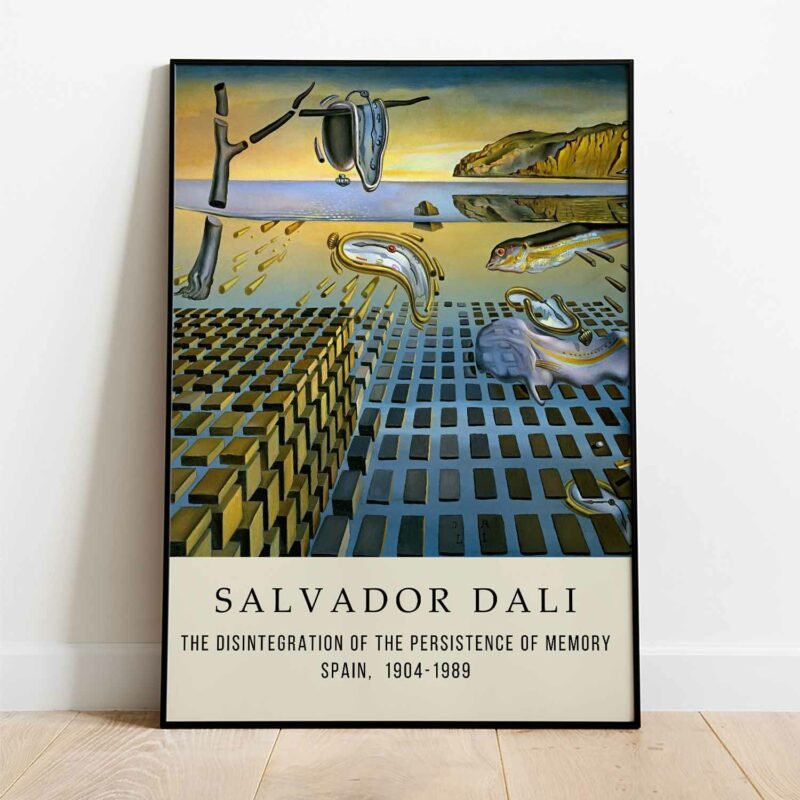 Salvador Dali Dali's "Galatea of the Spheres Poster
