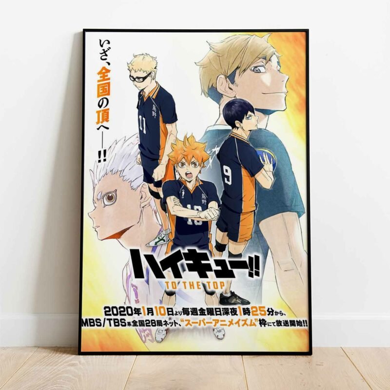 Haikyuu Season 4 Anime Poster