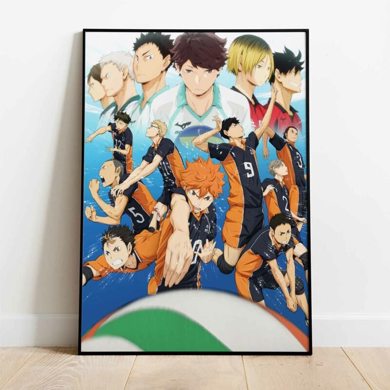 Haikyuu Anime Poster and Prints Unframed Wall Art