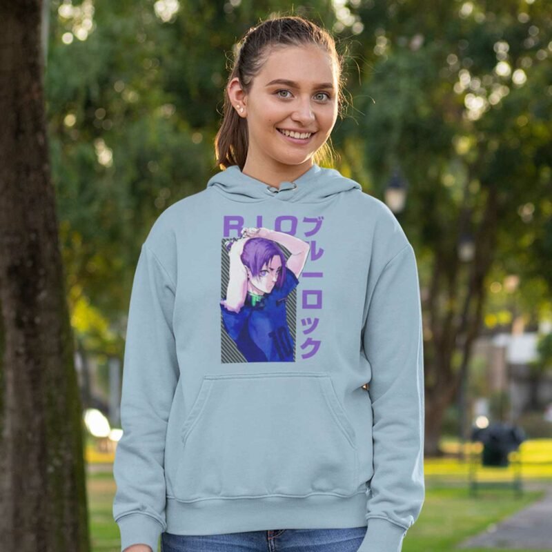 Rio blue lock Female Hoodie