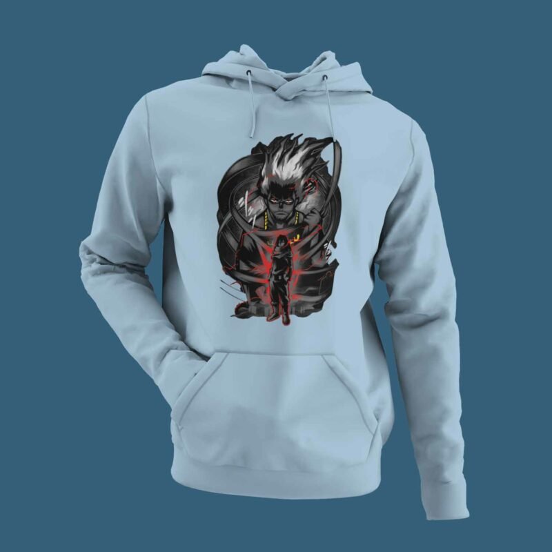 Erasure My Hero Academia Light blue Hoodie