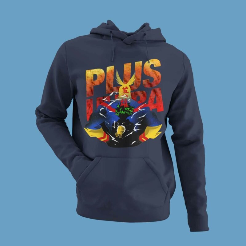 All Might My Hero Academia Navy Hoodie