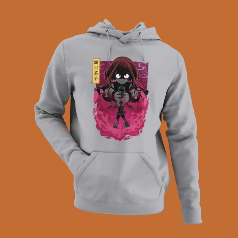 Uraraka My Hero Academia Sports Green Hoodie