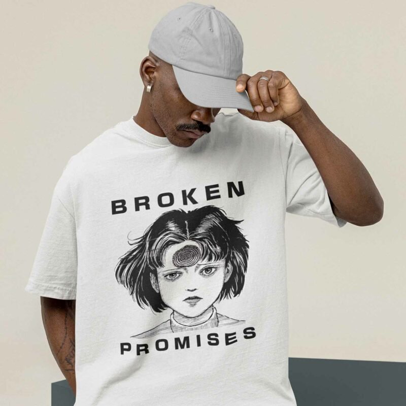 Junji Ito Broken Promises Manga White Shirt
