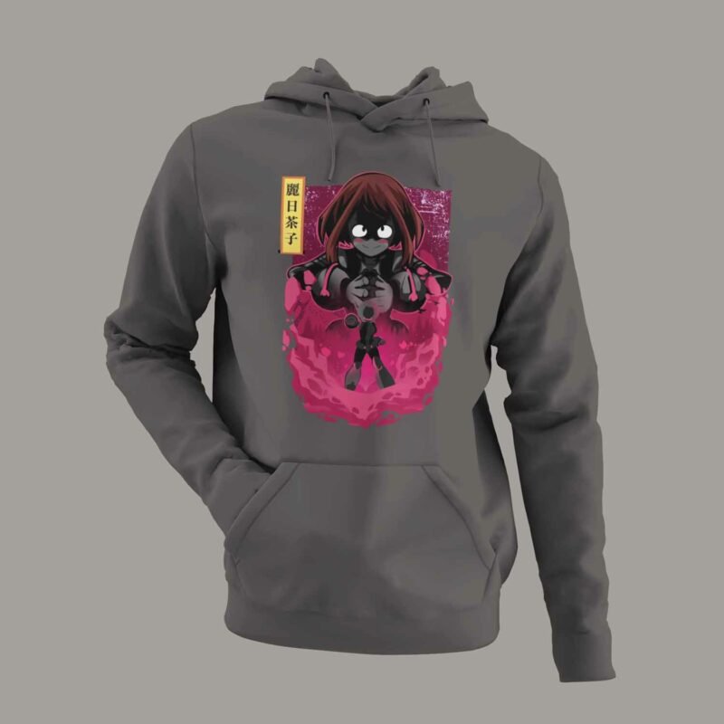 Uraraka My Hero Academia charcaol Hoodie