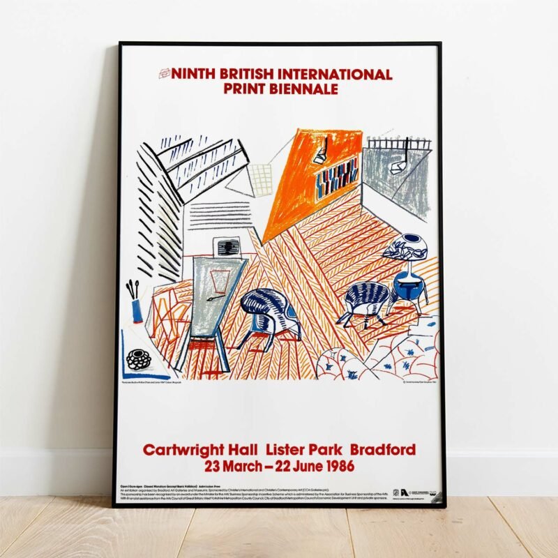 Ninth British International Print Biennale Poster