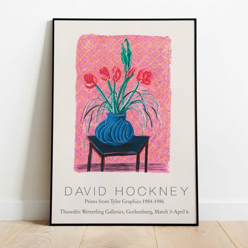 Amaryllis in Vase, from Moving Focus, 1985 Poster