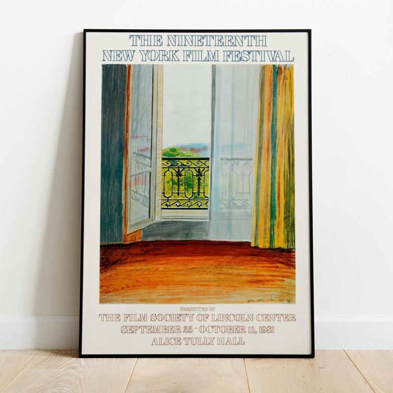 Window Grand Hotel Vittel Poster