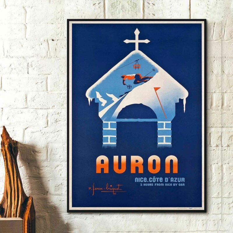 Auron (1950) by P Ferve Briquet Poster