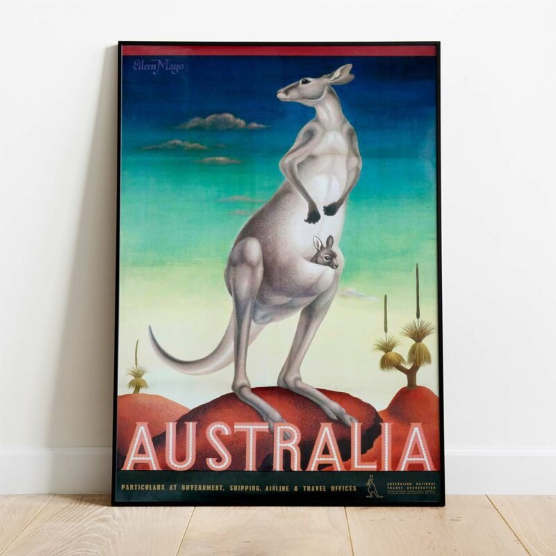 Australia by Eileen Rosemary Mayo Posters