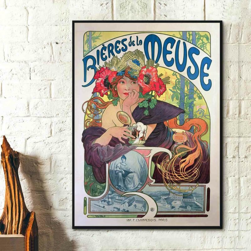 Bières de la Meuse 1987 Poster