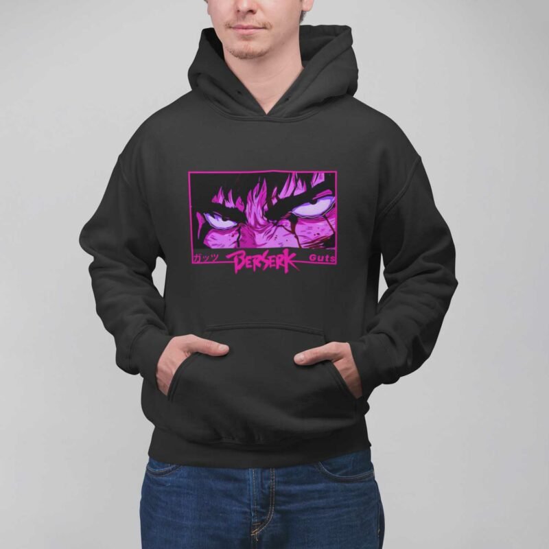 Berserk Guts Crying Black Hoodie