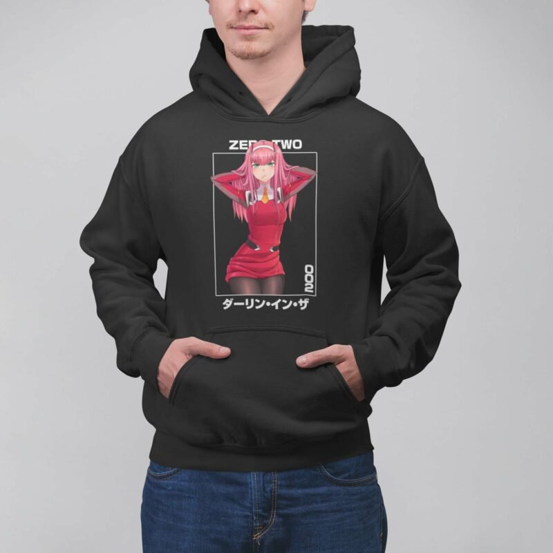 Darling In The Franxx Zero Two Black Pullover