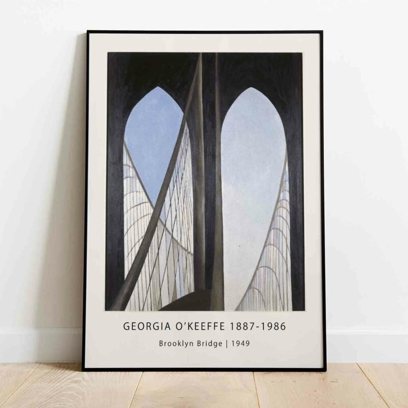 Brooklyn Bridge 1949 Painting