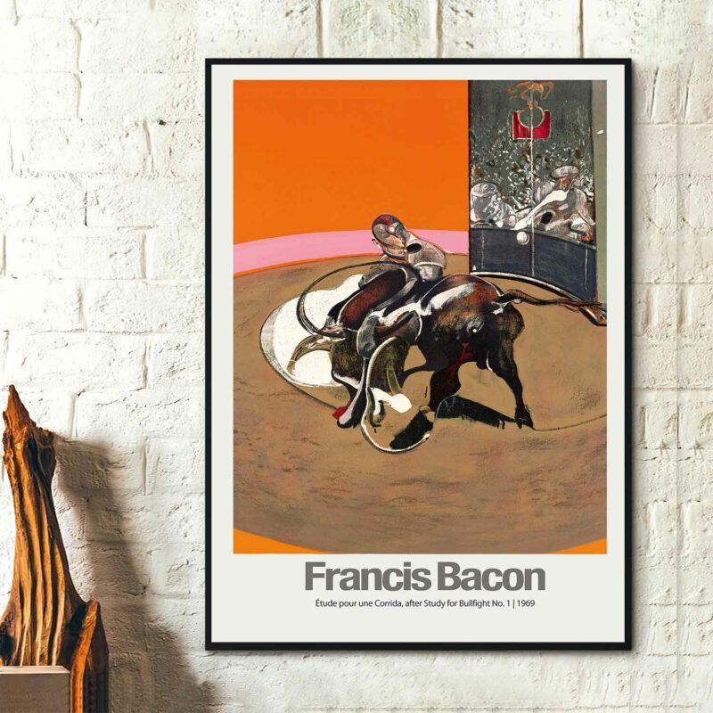 Bullfighting Mirror 1990 Painting
