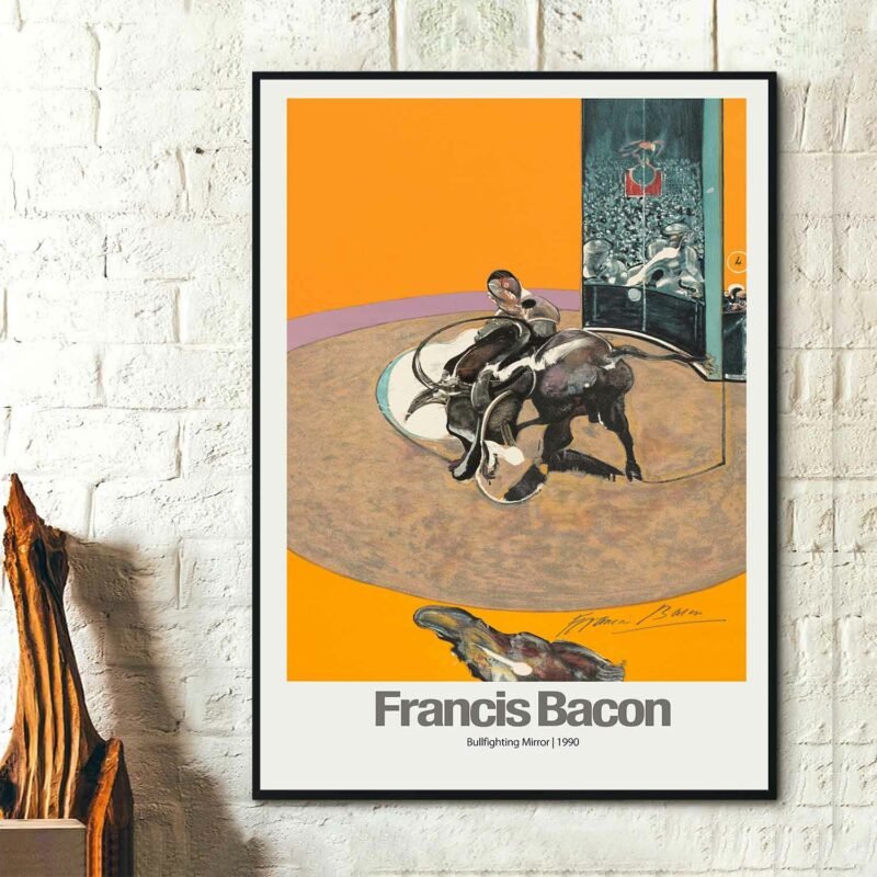 Bullfighting Mirror 1990 Exhibition Posters