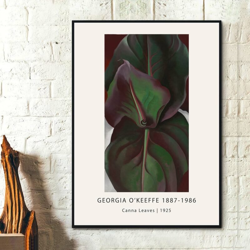 Canna Leaves 1925 Poster