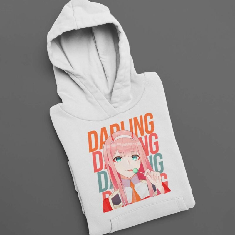 Darling In The Franxx Zero Two Pullover Hoodie Cute Style