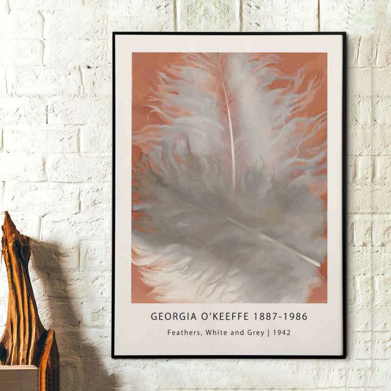 Feathers, White and Grey 1942 Poster