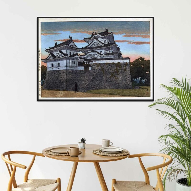 Hakuo Castle at Ueno of Iga 1951 Painting
