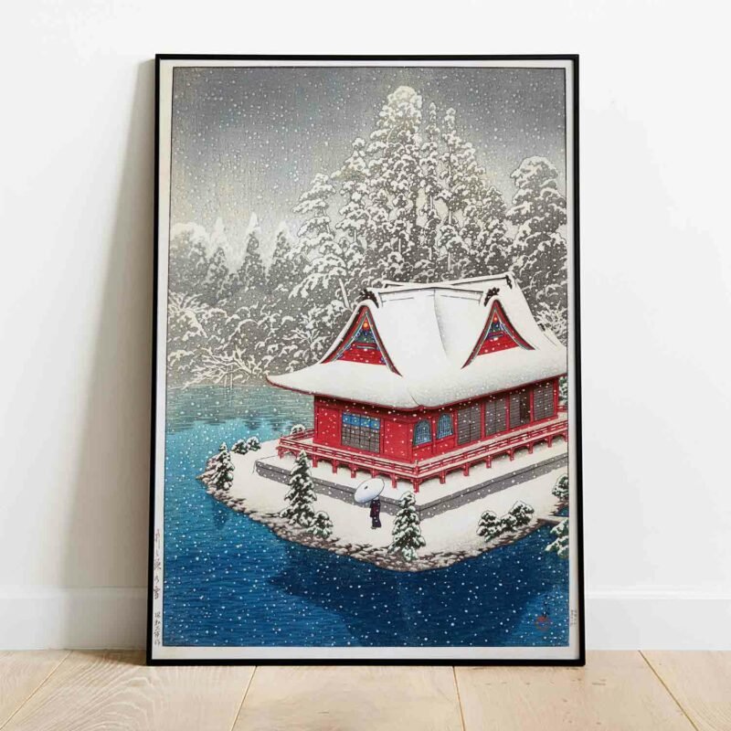 Inokashira in snow 1928 Poster