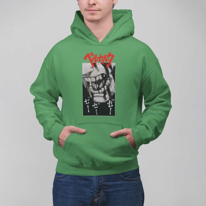 Cool Guts Berserk Irish Green Hoodie