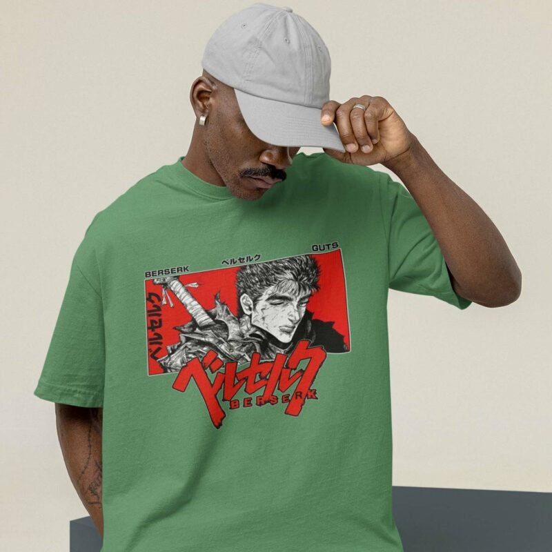 Berserk Dragon Slayer Graphic Irish green T-Shirt