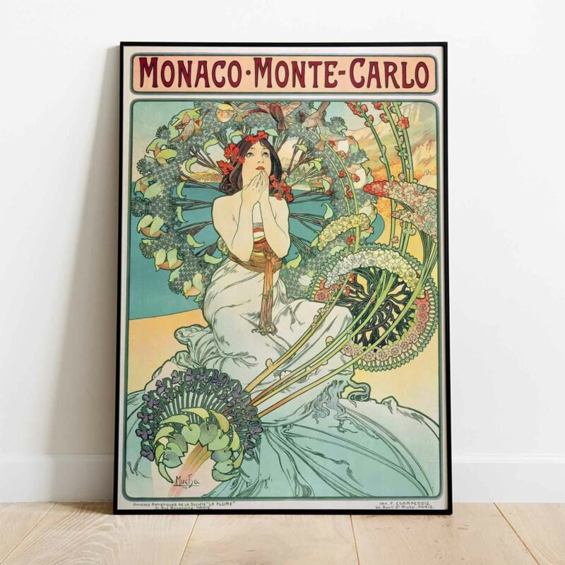 Monaco Monte Carlo 1897 Painting