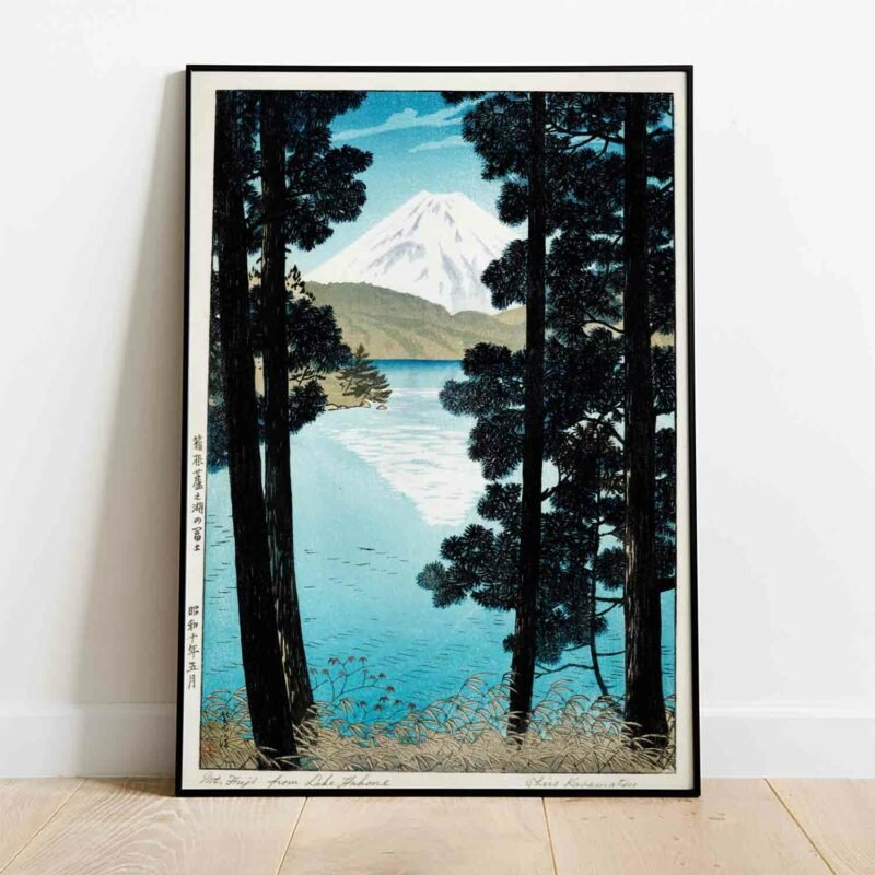 Mount. Fuji from Lake Hakone 1935 Poster