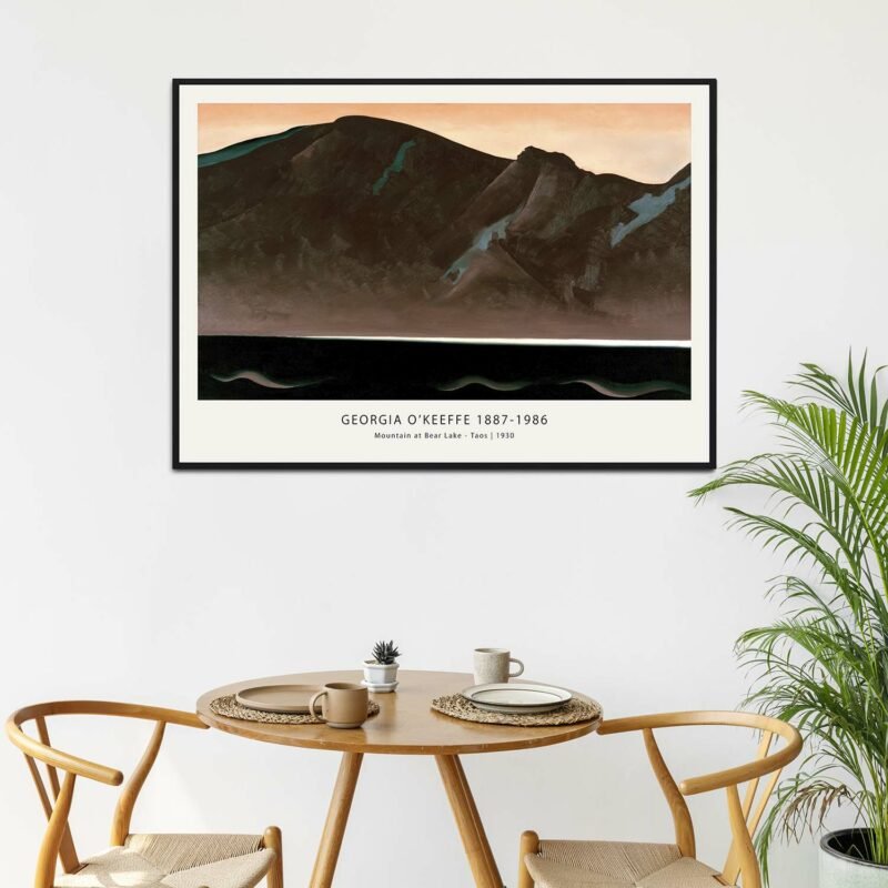 Mountain at Bear Lake Taos 1930 Poster