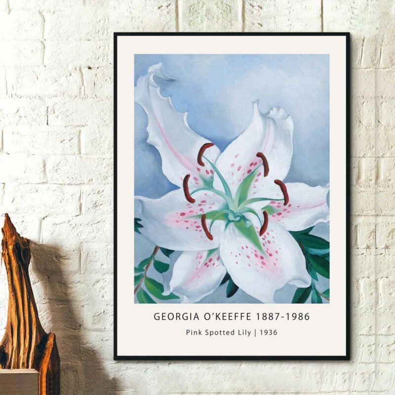 Pink Spotted Lily 1936 Poster