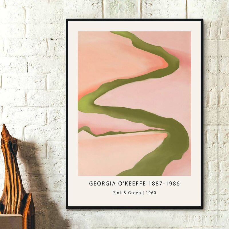 Pink Green 1960 Poster