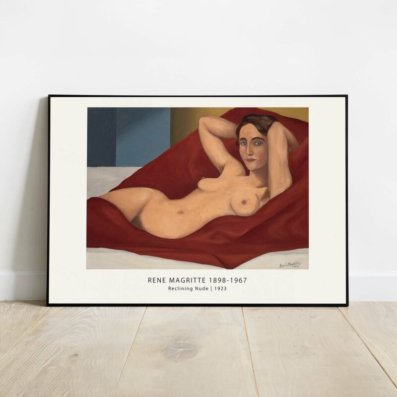 Reclining Nude 1923 Poster