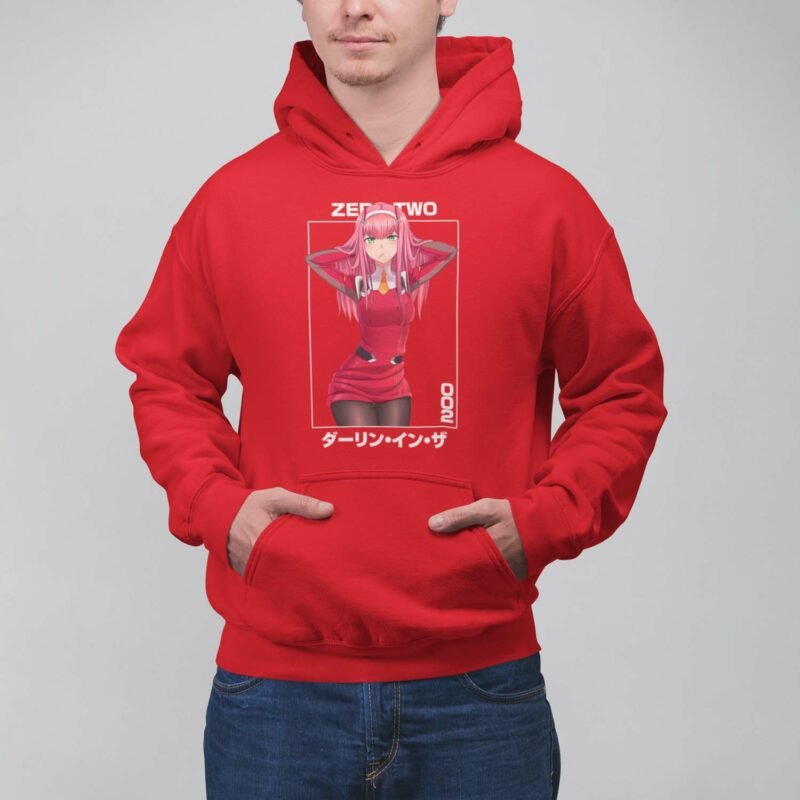 Darling In The Franxx Zero Two Red Pullover